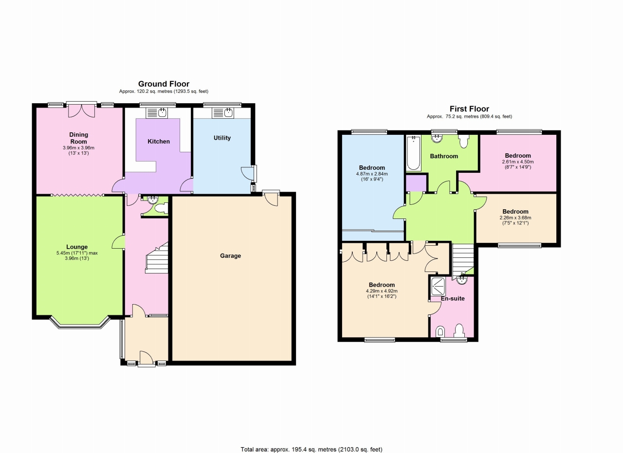 4 bedroom detached house SSTC in Solihull - floorplan 2.