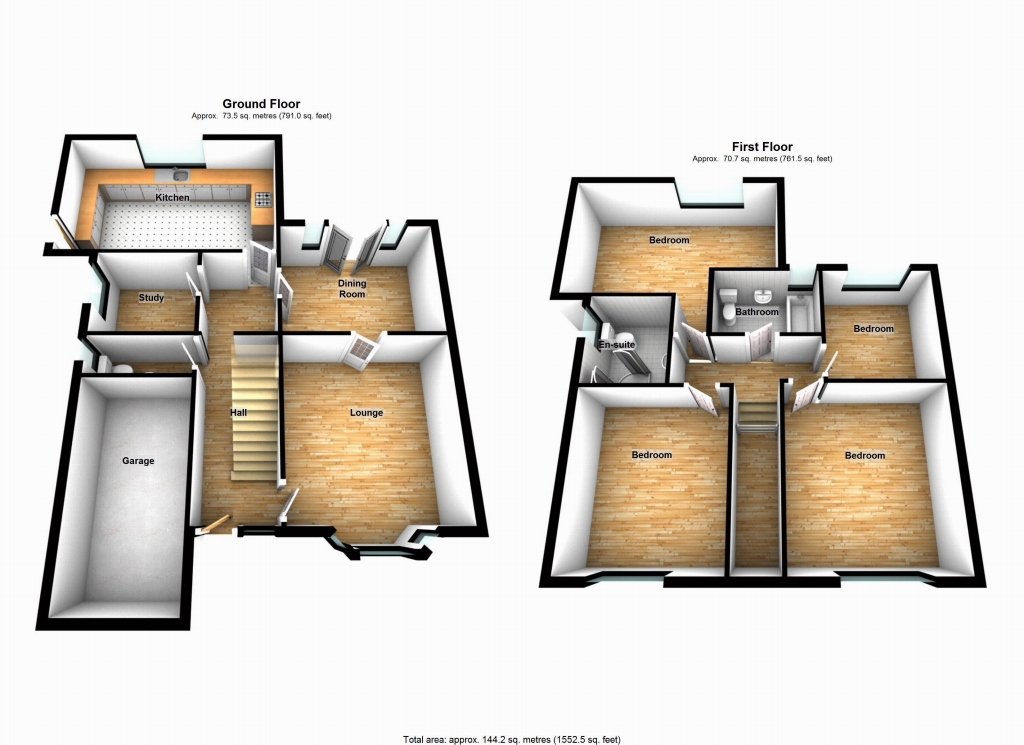 4 bedroom detached house SSTC in Solihull - floorplan 17.