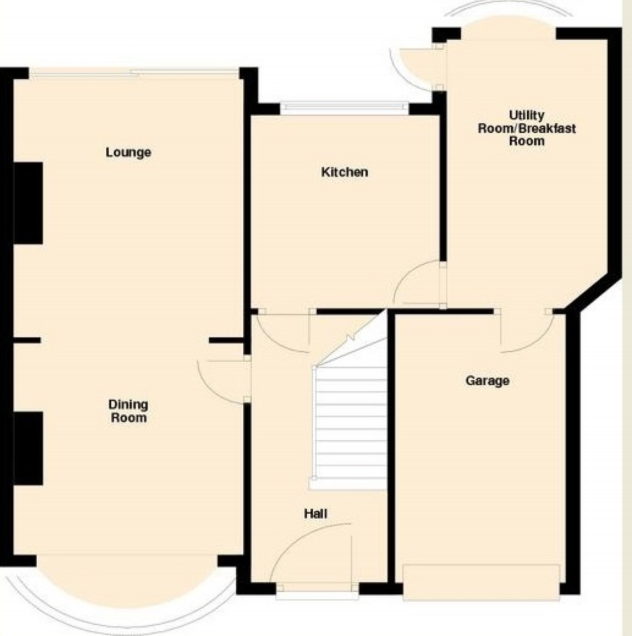 3 bedroom semi detached house SSTC in Solihull - floorplan 1.