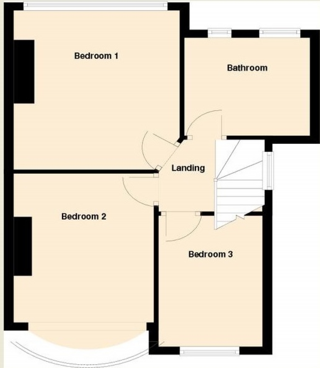 3 bedroom semi detached house SSTC in Solihull - floorplan 2.