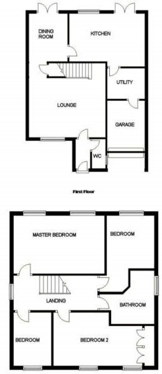 4 bedroom detached house SSTC in Solihull - floorplan 1.