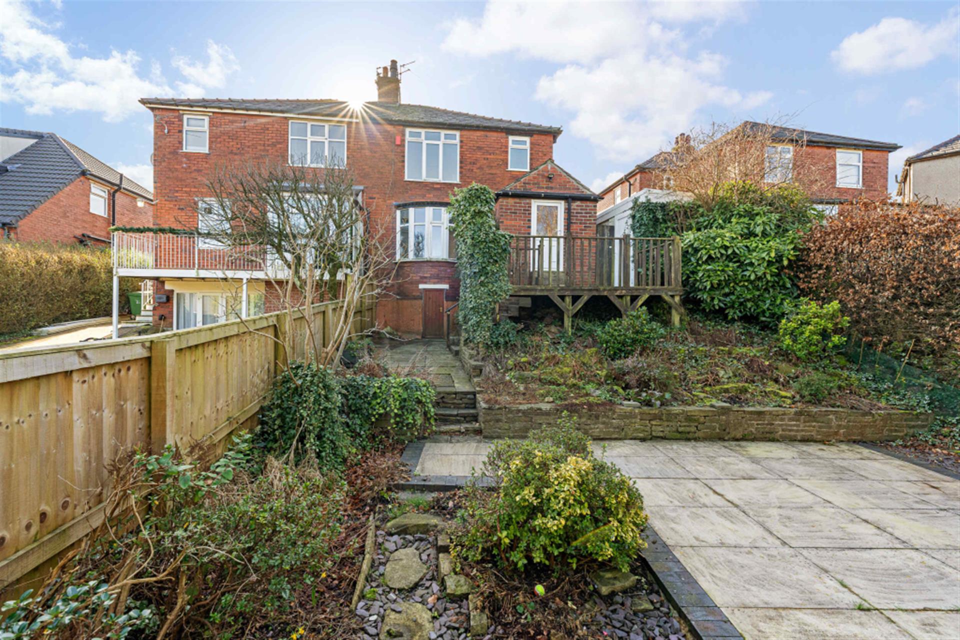 3 bedroom semi-detached house To Let in Sharples, Bolton, Lancs - Back Garden.