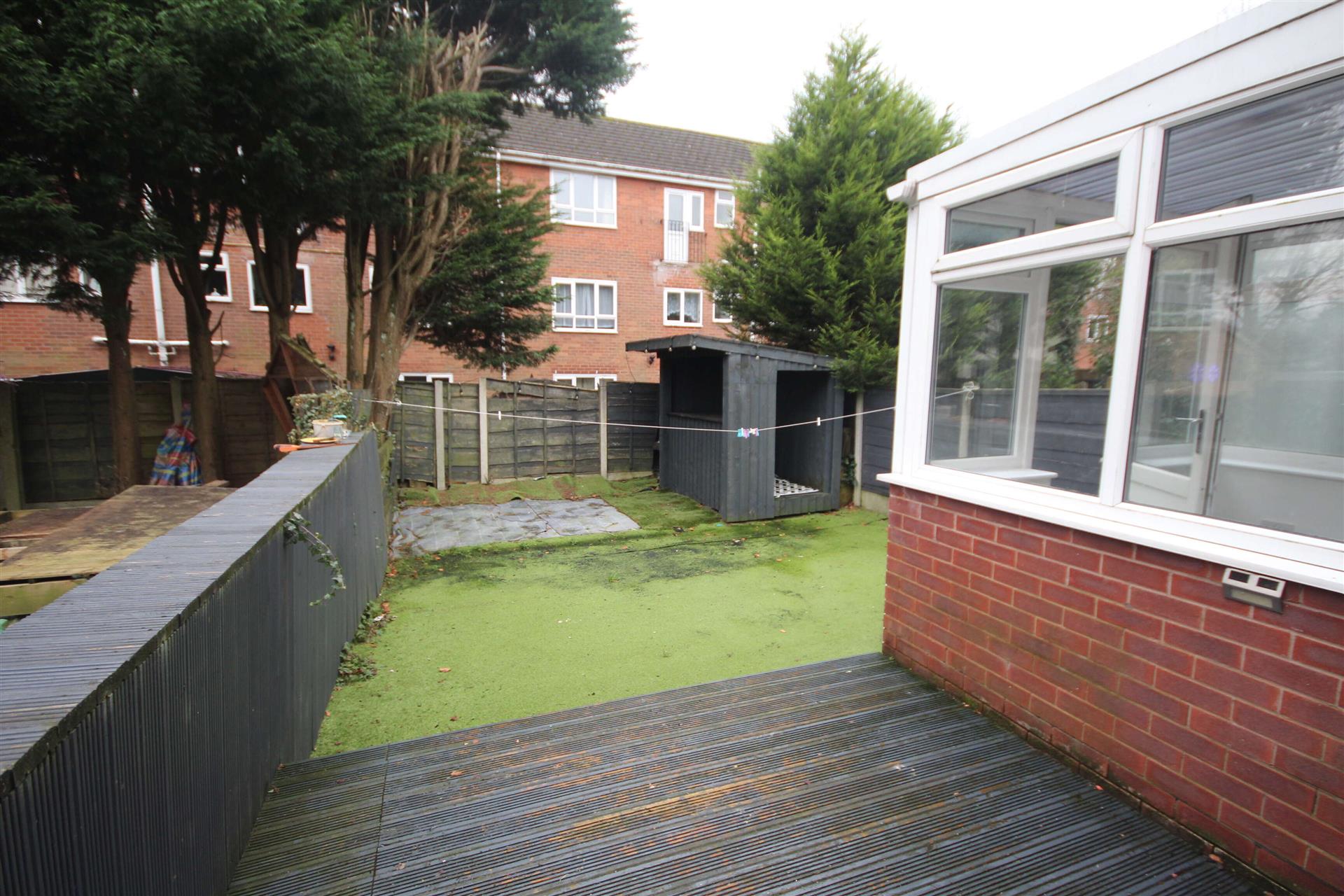 3 bedroom town house house To Let in Bromley Cross, Bolton, Lancs, . - Rear Garden.