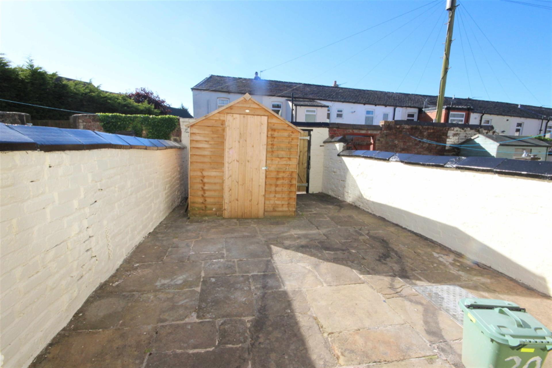 2 bedroom terraced house To Let in Bromley Cross, Bolton, Lancs, . - Rear Garden.