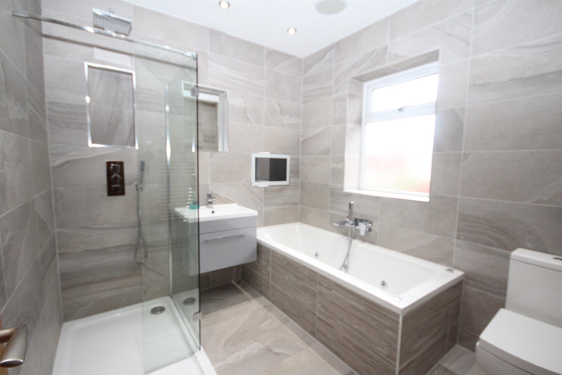 3 bedroom semi-detached house To Let in Bromley Cross, Bolton, Greater Manchester - Bathroom.