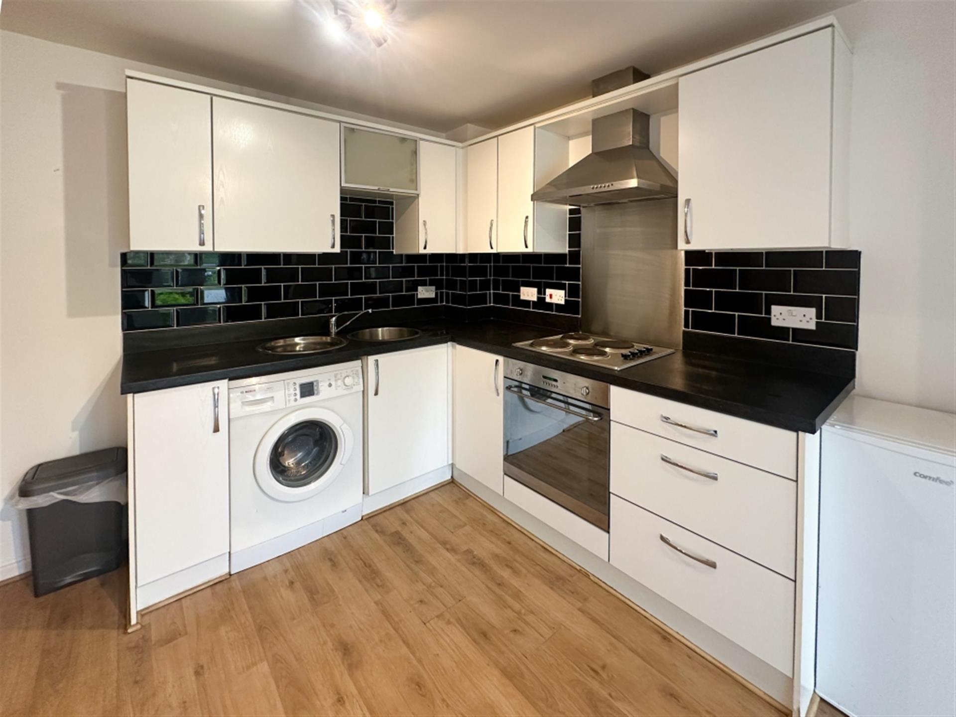 1 bedroom apartment flat / apartment To Let in Bolton, Greater Manchester - Lounge-Kitchen.