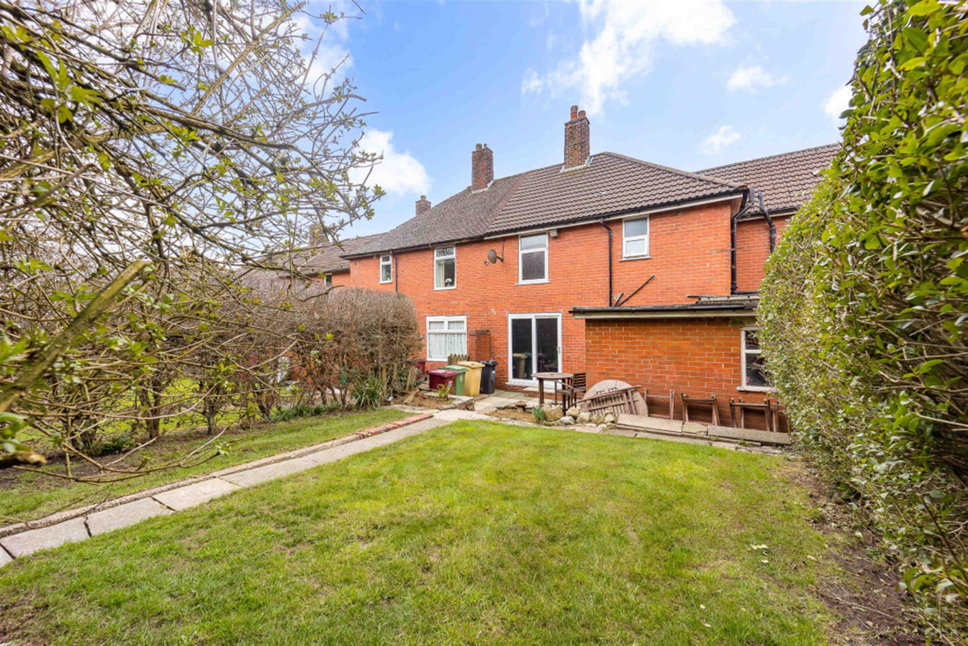 3 bedroom terraced house To Let in Bromley Cross, Bolton, Greater Manchester - Back Garden.