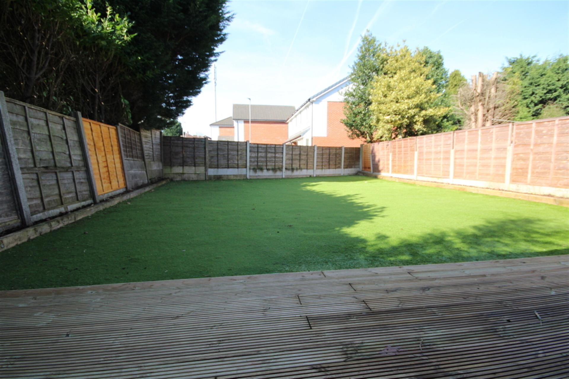 3 bedroom semi-detached house To Let in Bolton, Greater Manchester - Rear Garden.