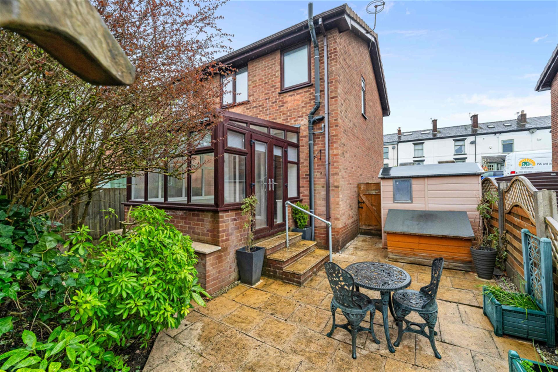2 bedroom semi-detached house To Let in Bromley Cross, Bolton, Greater Manchester - Garden.