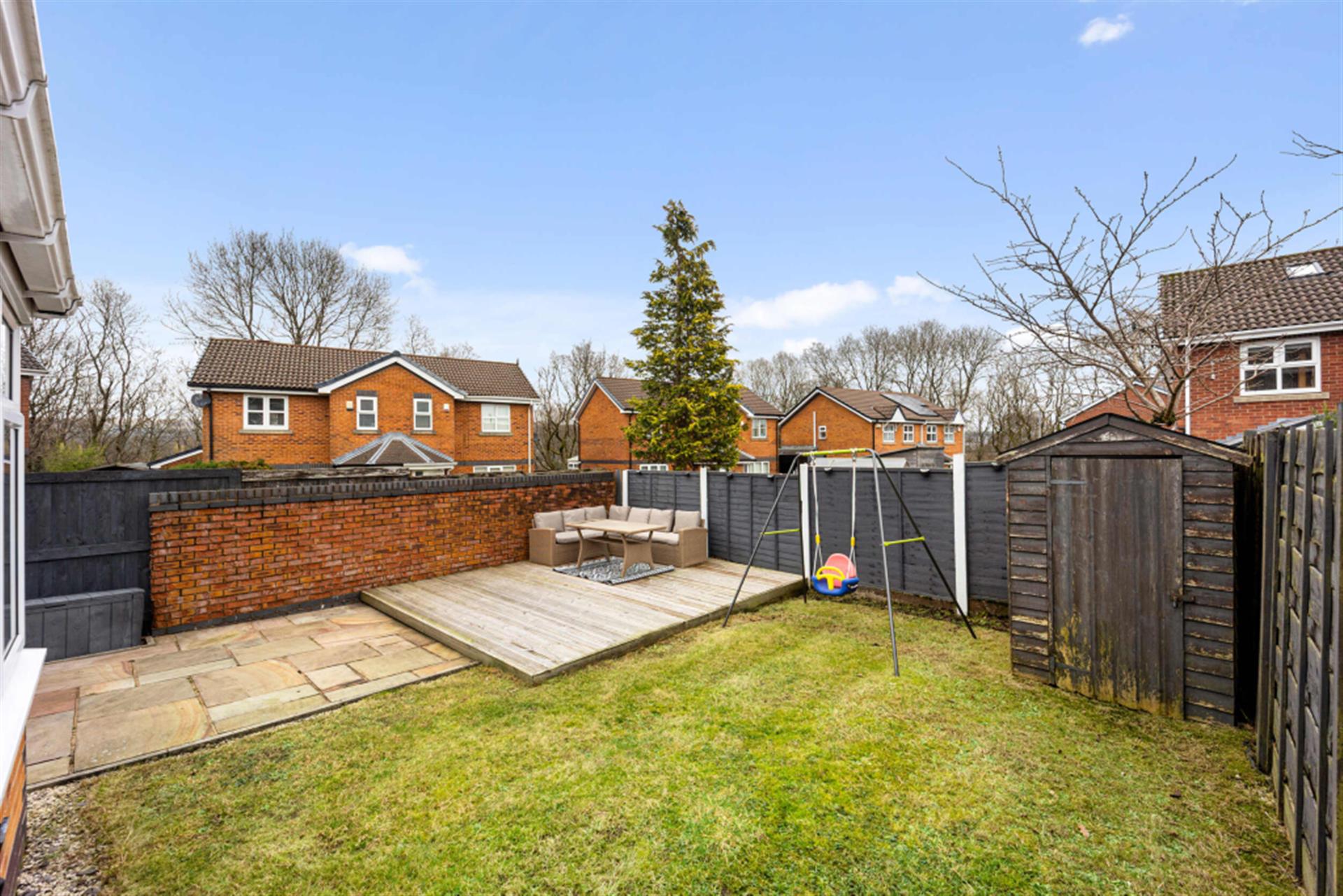 3 bedroom semi-detached house To Let in Bolton, Greater Manchester - Rear Garden.