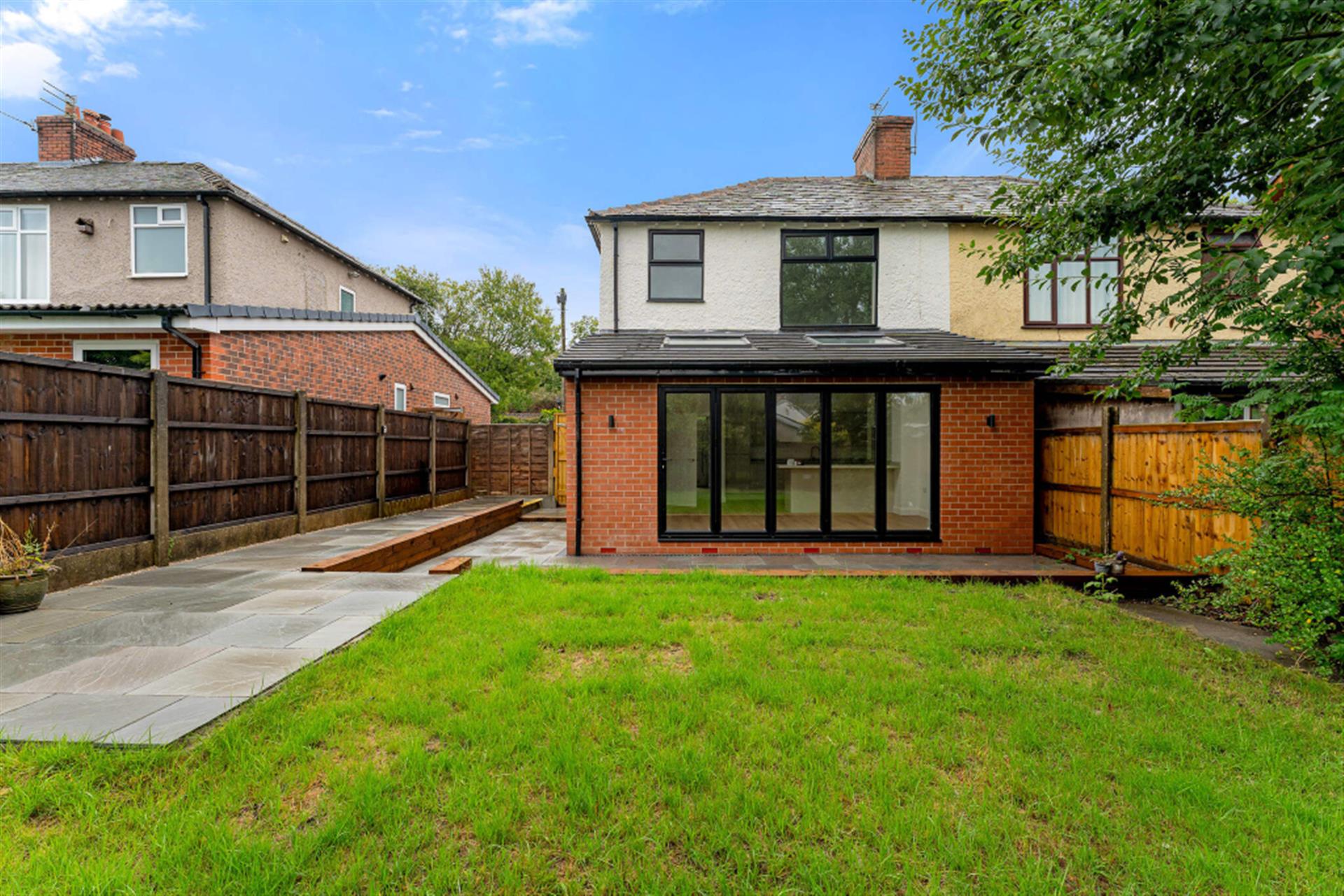 3 bedroom semi-detached house To Let in Bromley Cross, Bolton, Greater Manchester - Rear Garden.