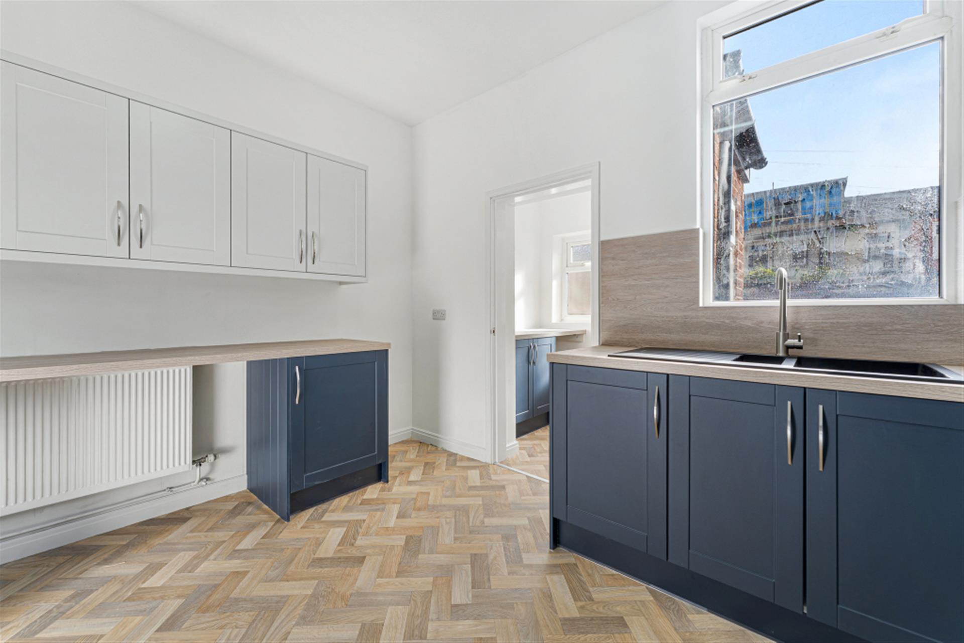 2 bedroom terraced house To Let in Bromley Cross, Bolton, Greater Manchester - Kitchen and utility.