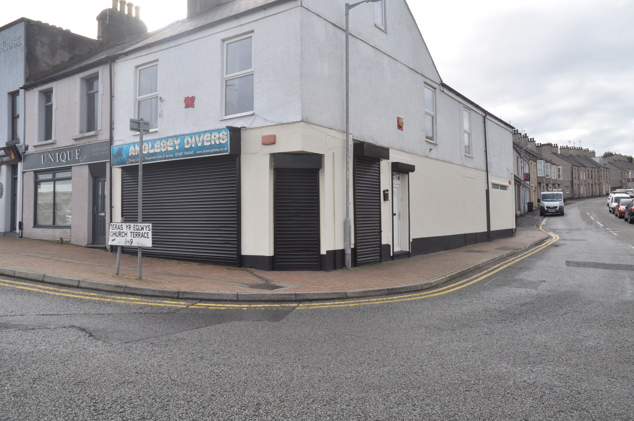 Shop For Sale in Holyhead - Property photograph.
