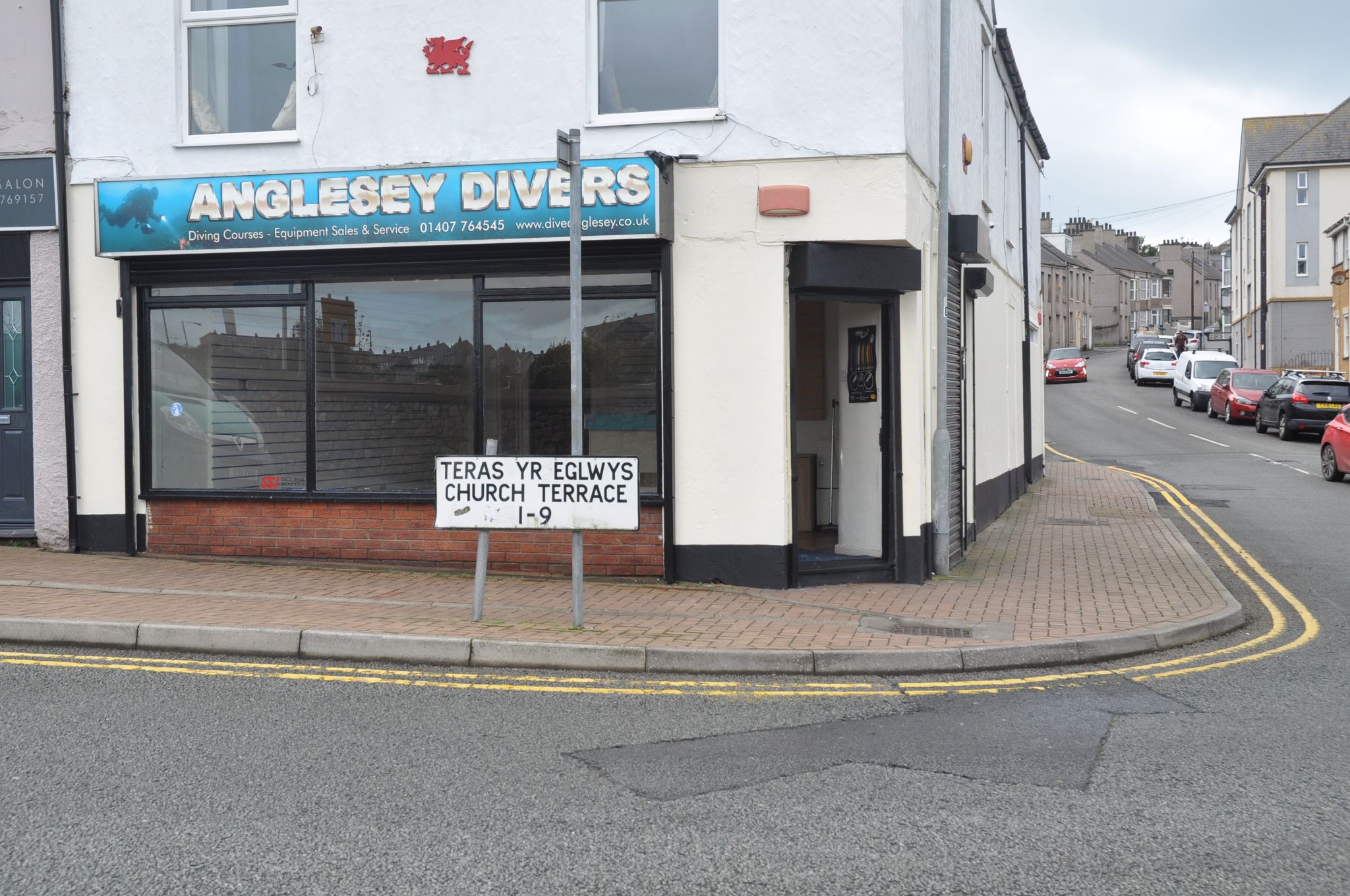 Shop For Sale in Holyhead - Property photograph.